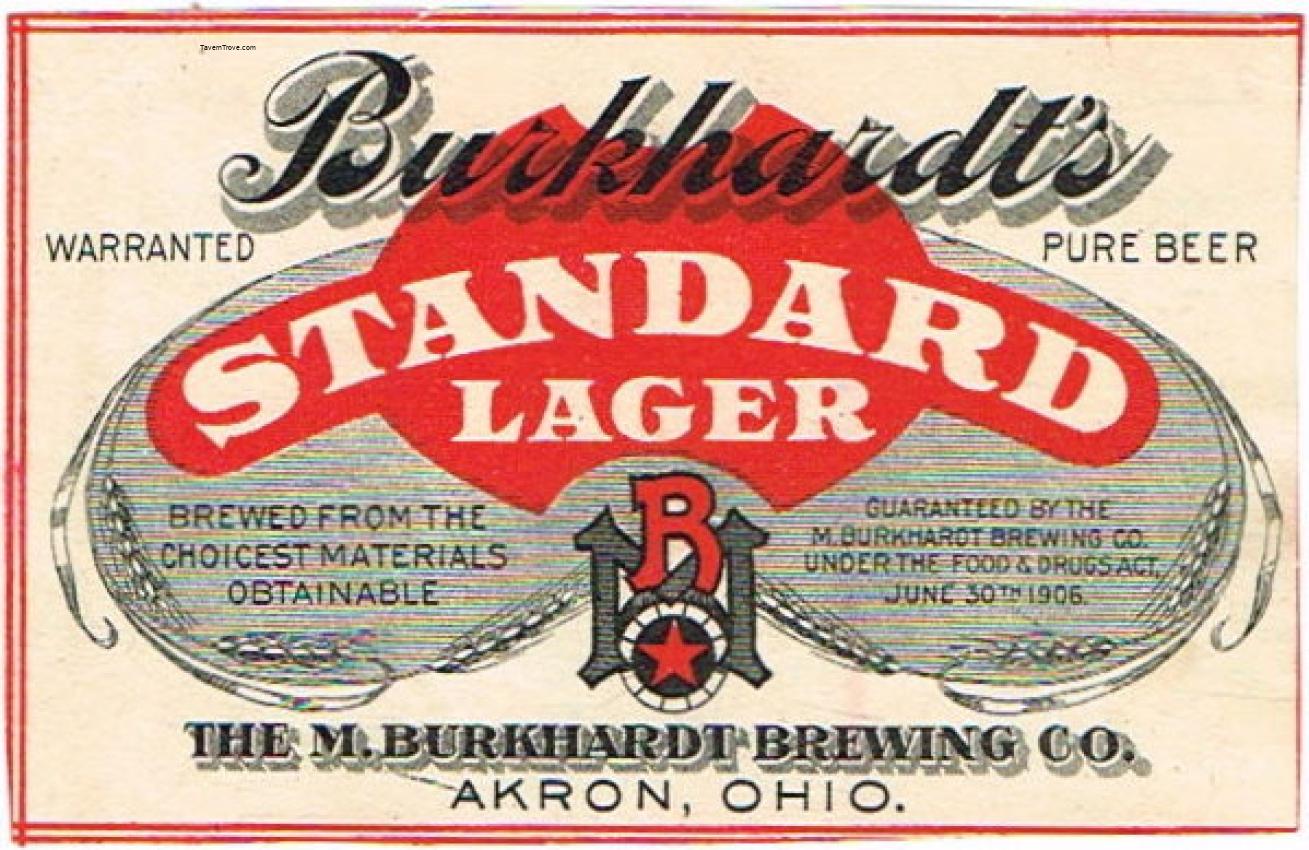 Burkhardt's Standard Lager Beer