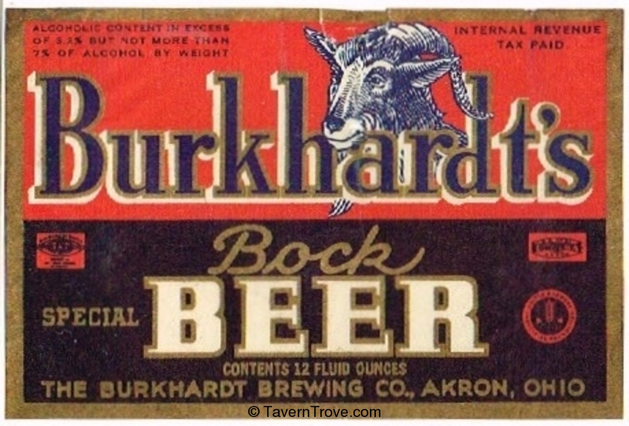 Burkhardt's Bock Beer