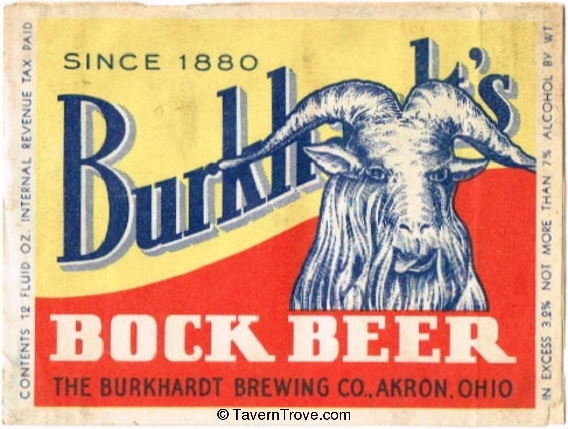 Burkhardt's Bock Beer