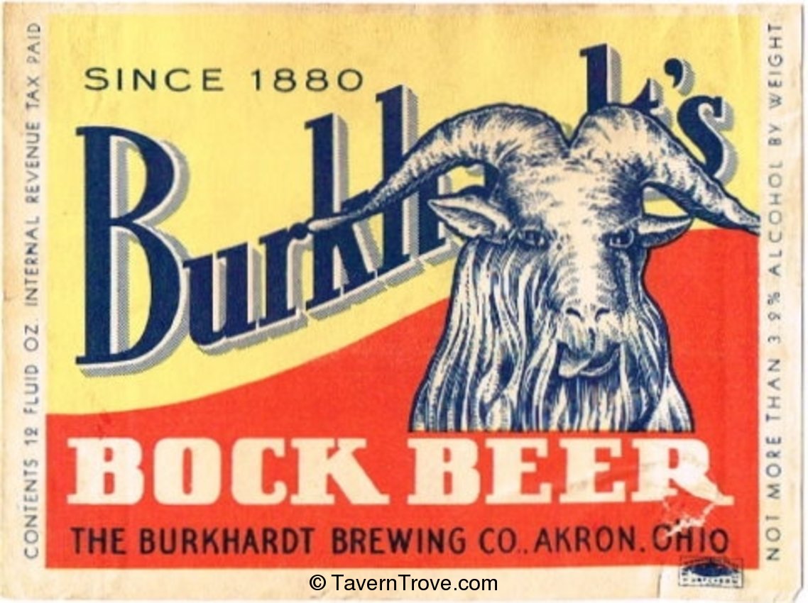 Burkhardt's Bock Beer