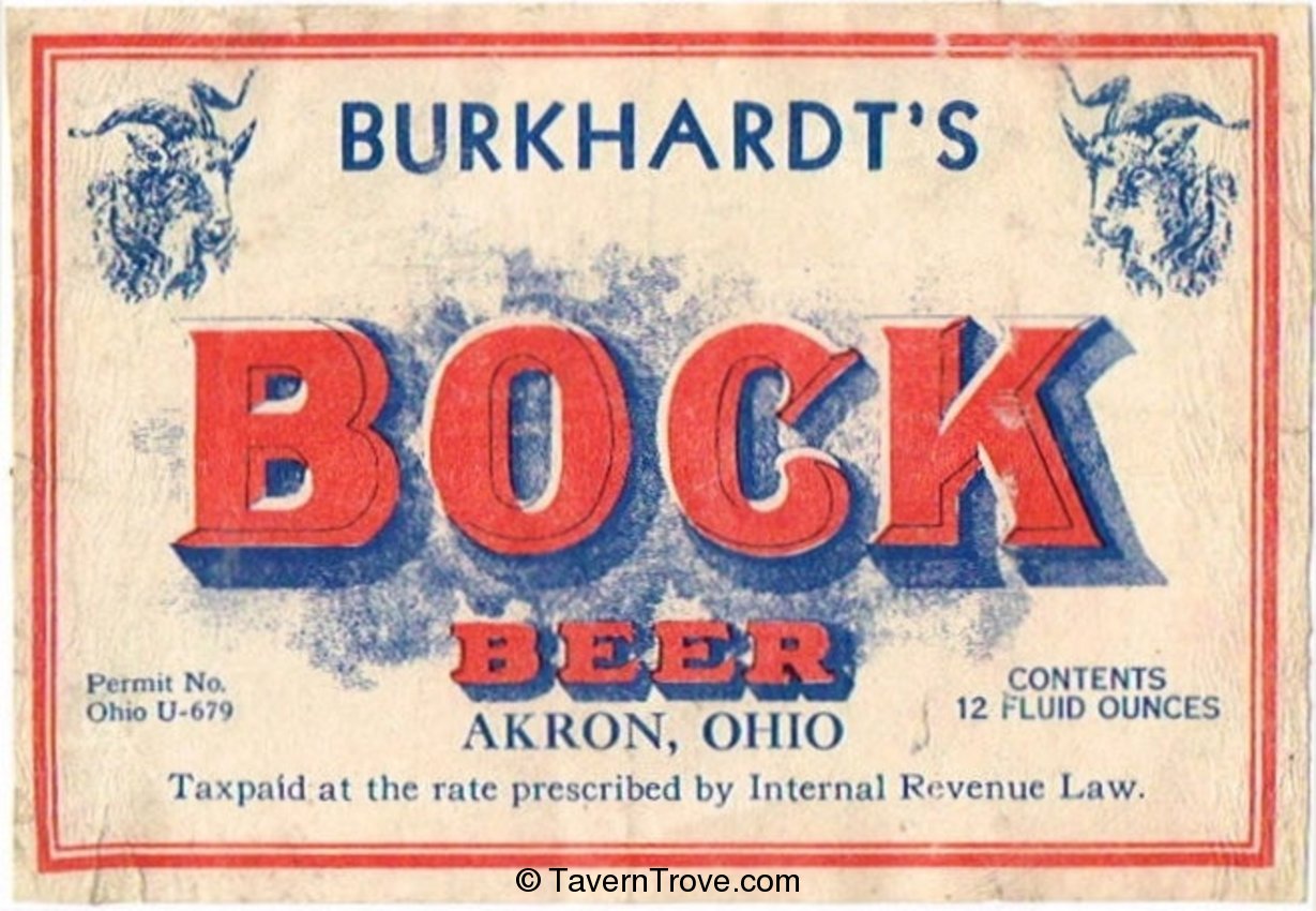 Burkhardt's Bock Beer