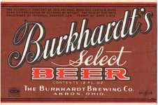 Burkhardt's Select Beer