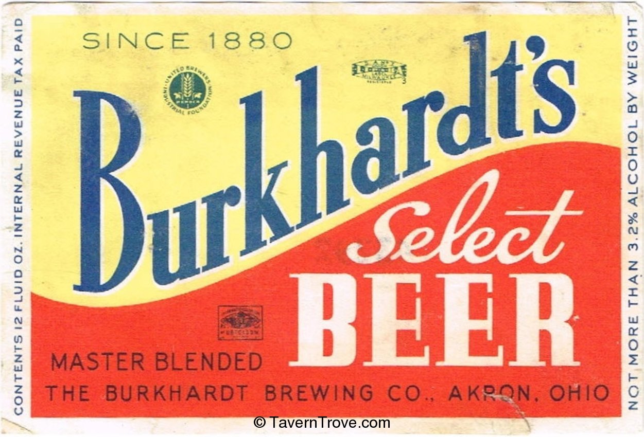 Burkhardt's Select Beer