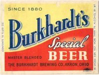 Burkhardt's Special Beer