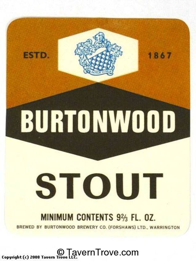 Burtonwood Stout