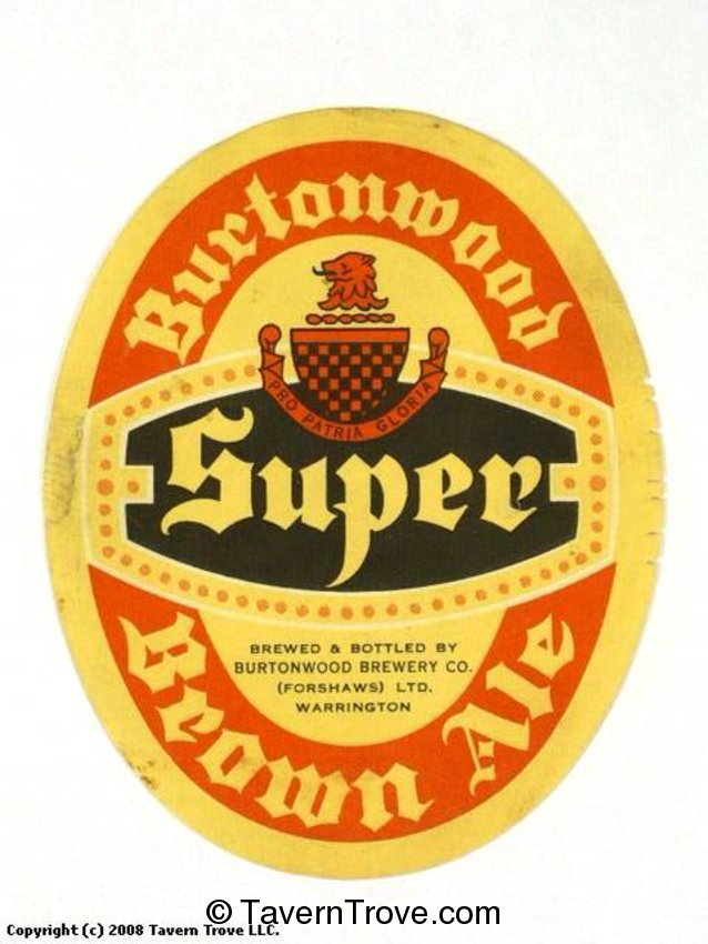 Burtonwood Super Brown Ale