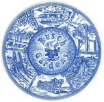 Busch Gardens collector plate