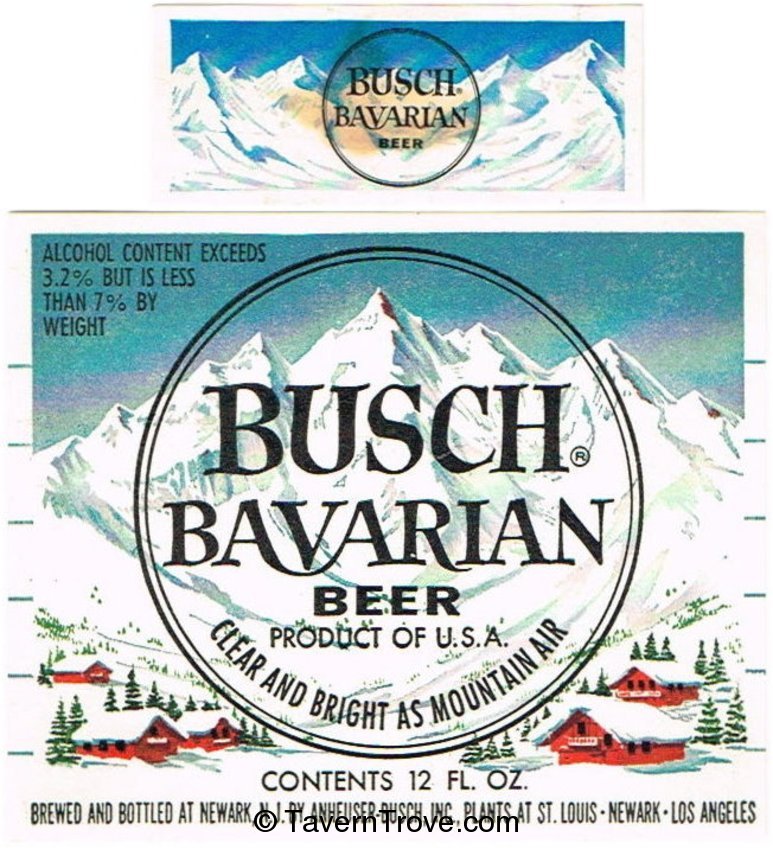 Busch Bavarian Beer