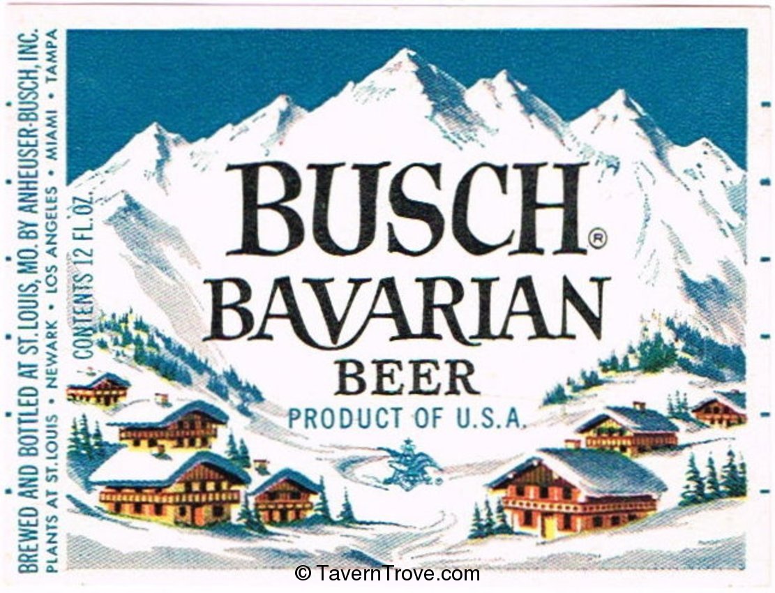 Busch Bavarian Beer