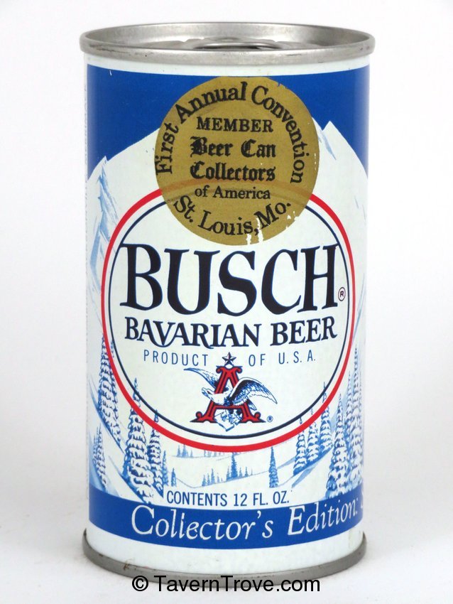 Busch Bavarian Beer 1st BCCA Convention Can