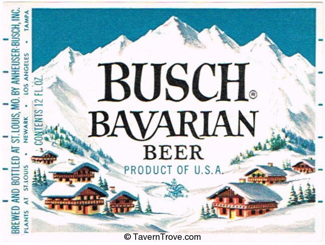 Busch Bavarian Beer