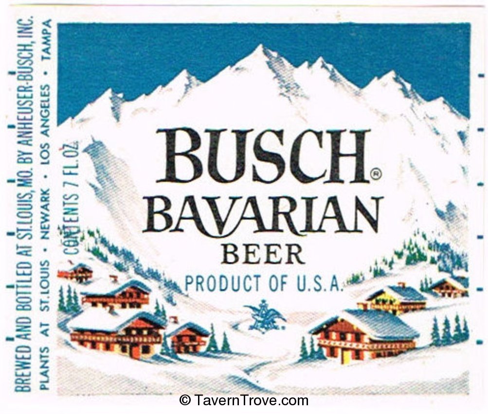 Busch Bavarian Beer