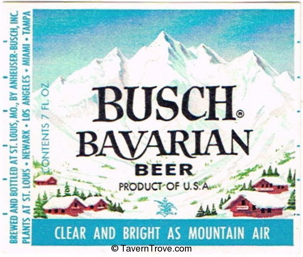 Busch Bavarian Beer