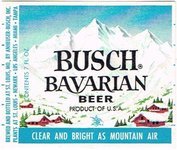 Busch Bavarian Beer