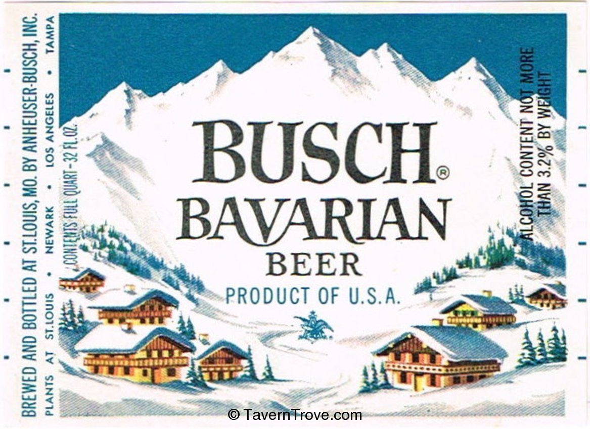 Busch Bavarian Beer