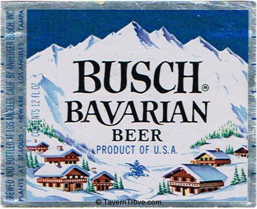 Busch Bavarian Beer