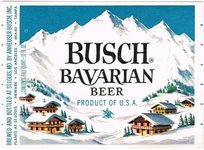 Busch Bavarian Beer