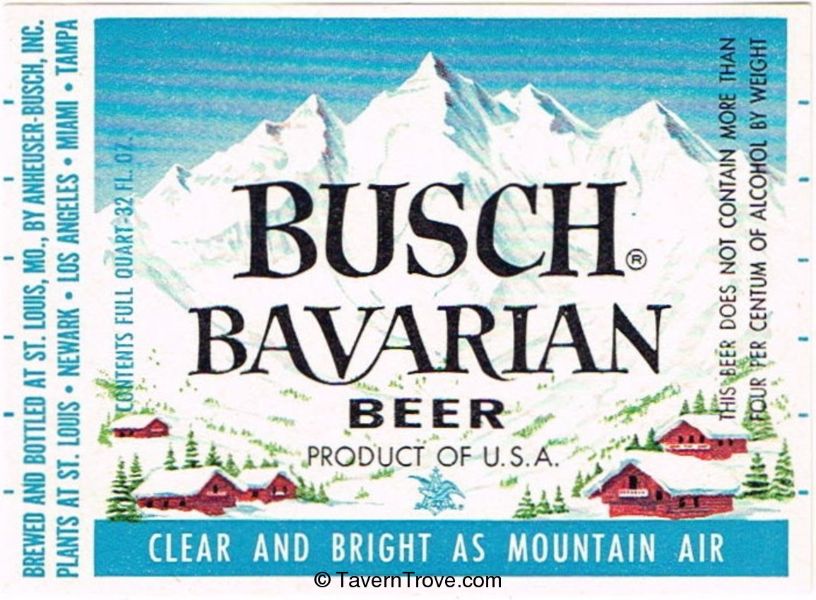 Busch Bavarian Beer