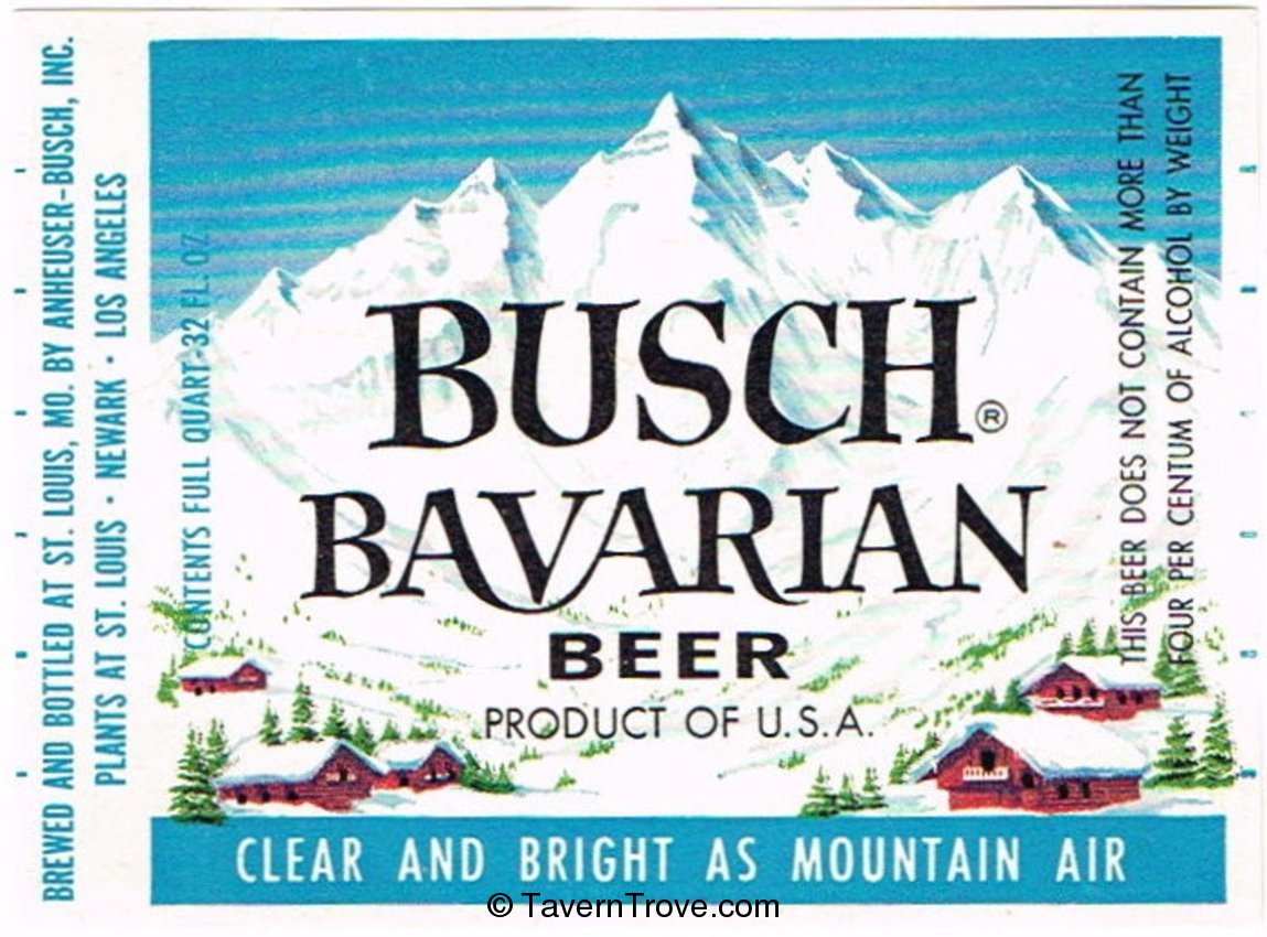 Busch Bavarian Beer