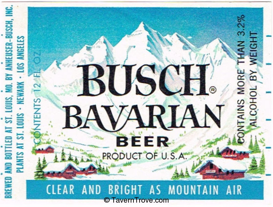 Busch Bavarian Beer