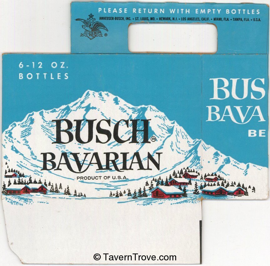 Busch Bavarian Beer (12oz Bottles)