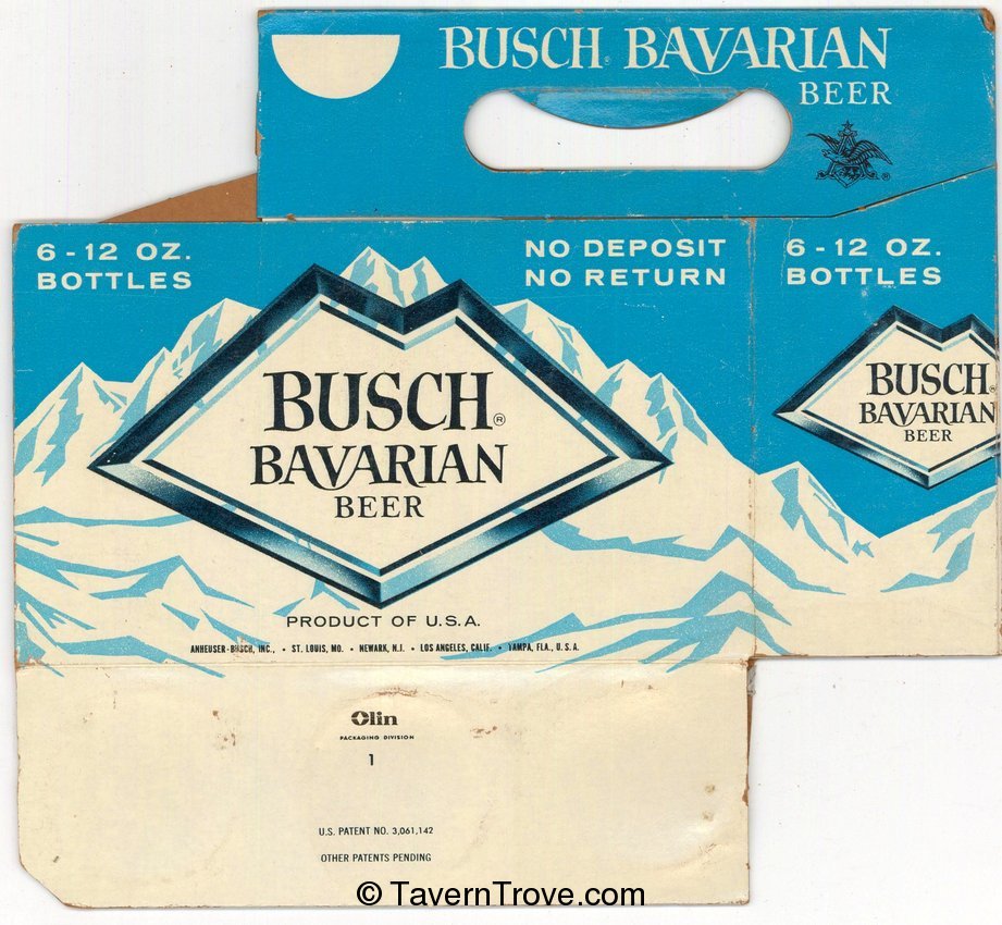 Busch Bavarian Beer (12oz NDNR Bottles)