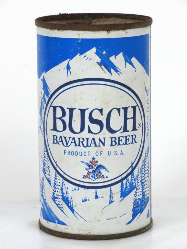 Busch Bavarian Beer (red accents)