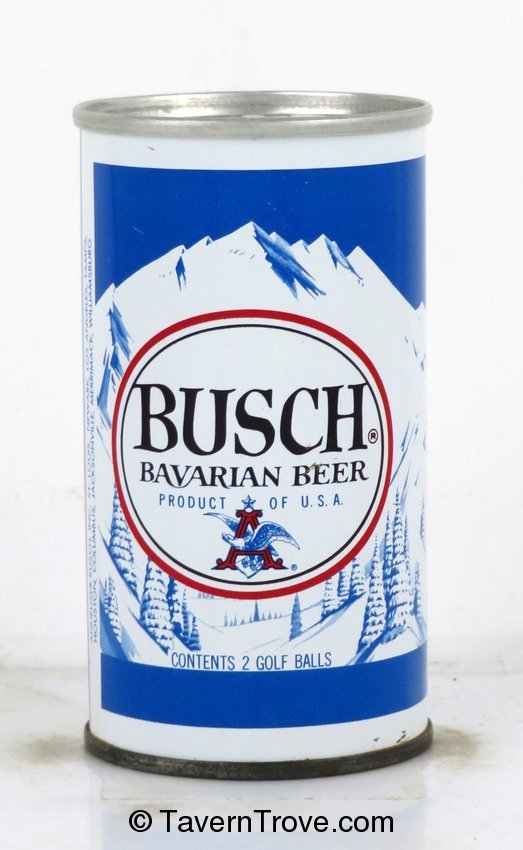 Busch Bavarian Beer Golf Ball Can