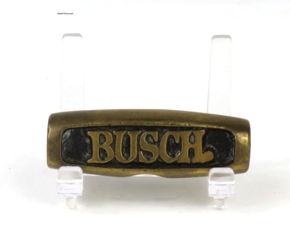 Busch Beer Solid Brass