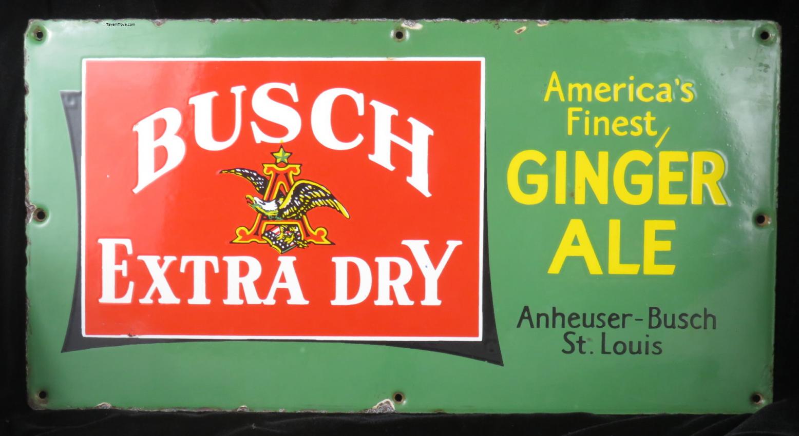 Busch Extra Dry Ginger Ale Porcelain