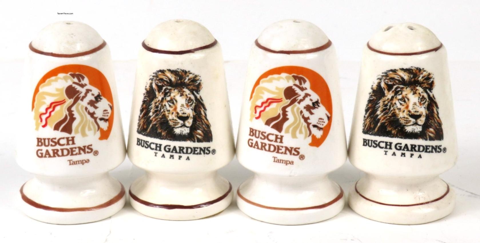Busch Gardens alt & Pepper Shakers lot of Four