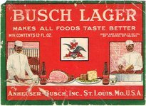 Busch Lager Beer