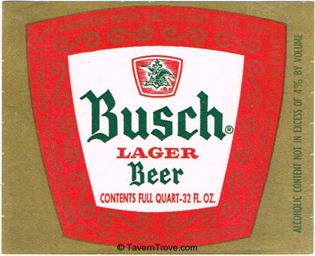 Busch Lager Beer