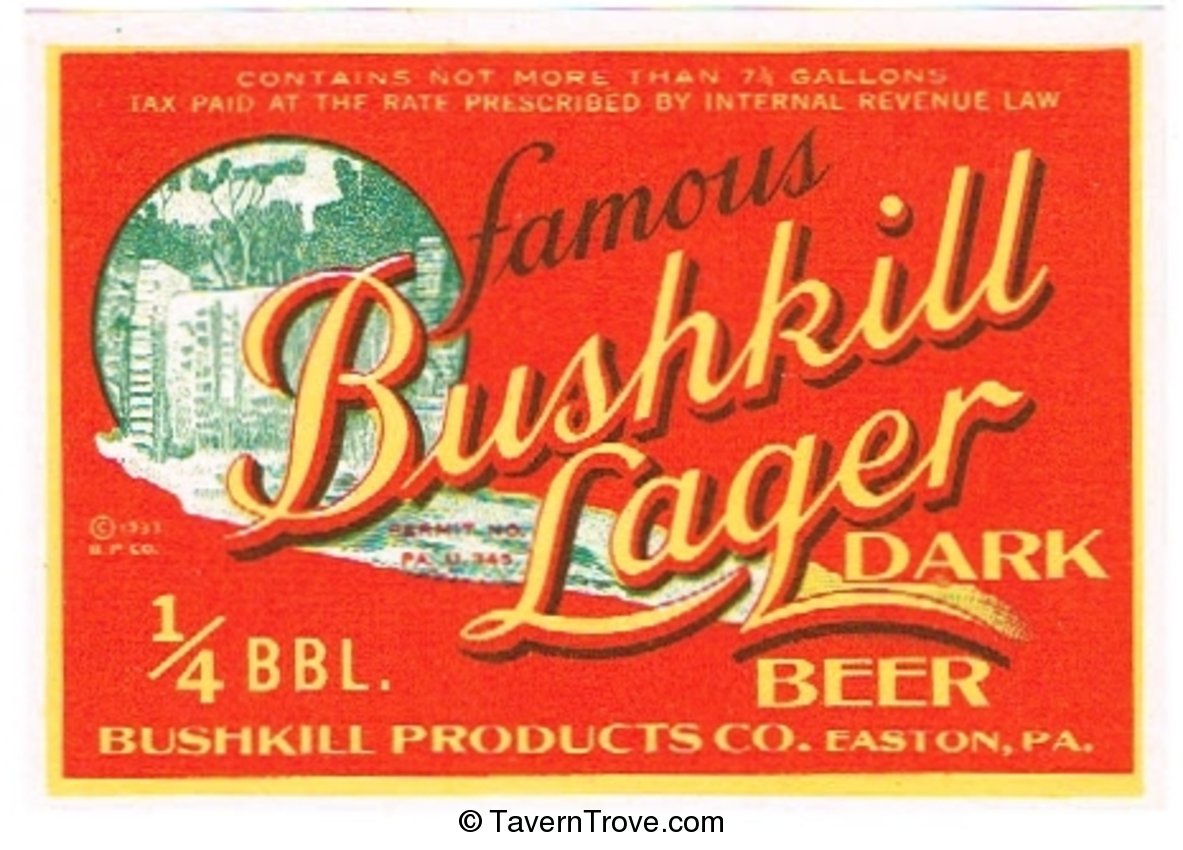 Bushkill Dark Lager  Beer