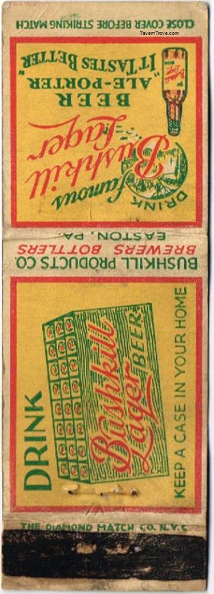 Bushkill Lager Beer/Ale/Porter Dupe