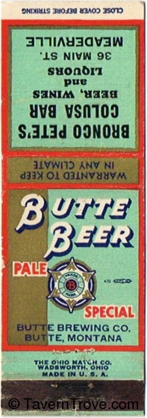 Butte Beer