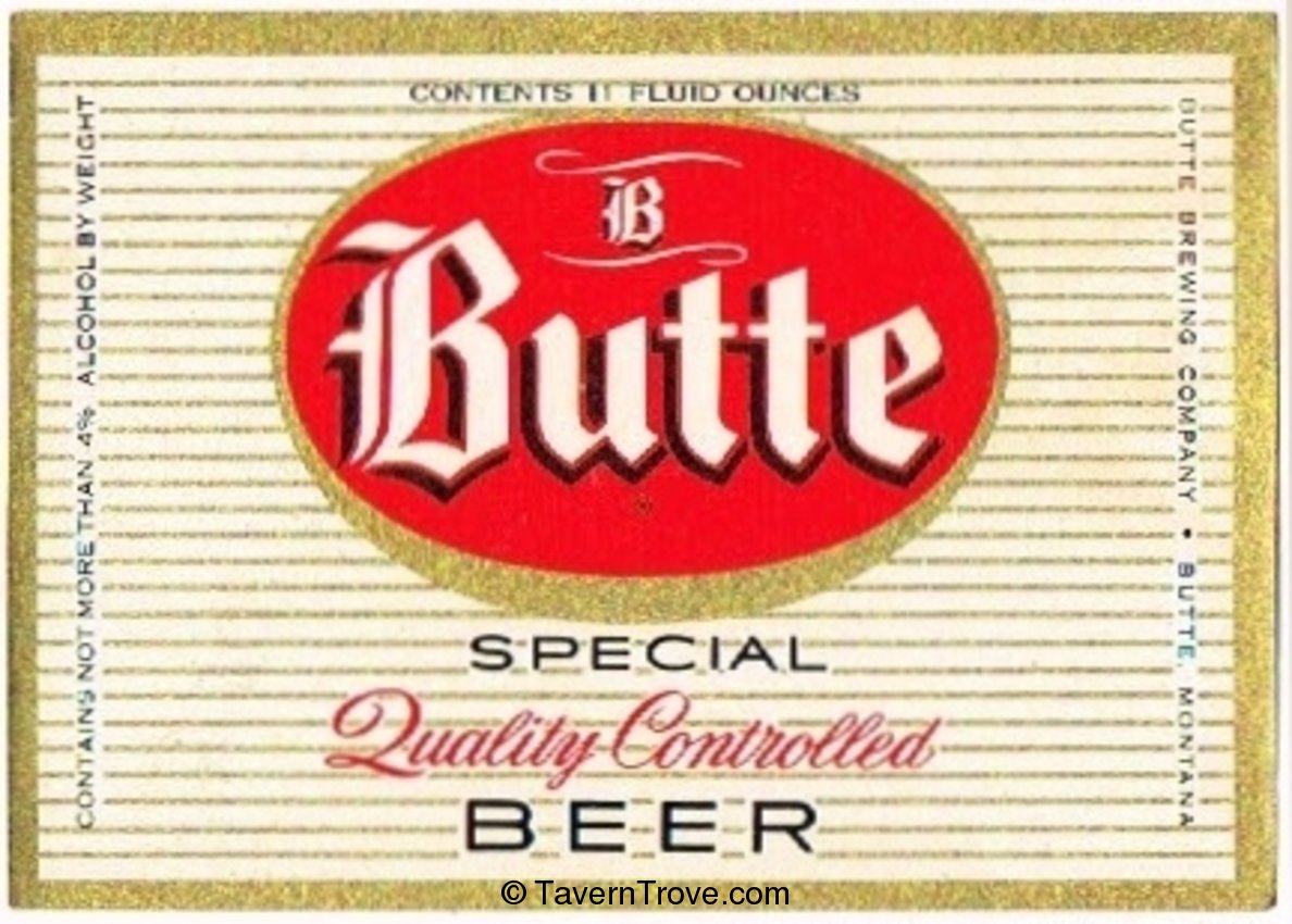Butte Special Beer