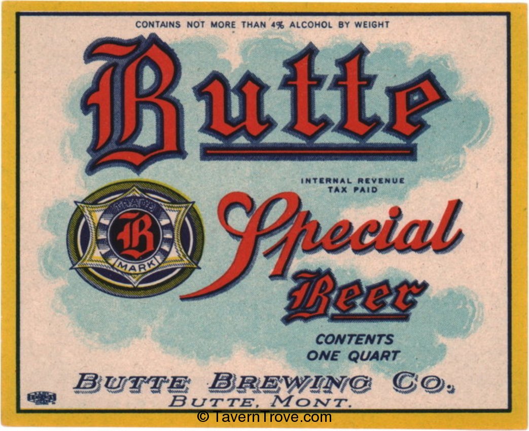 Butte Special Beer