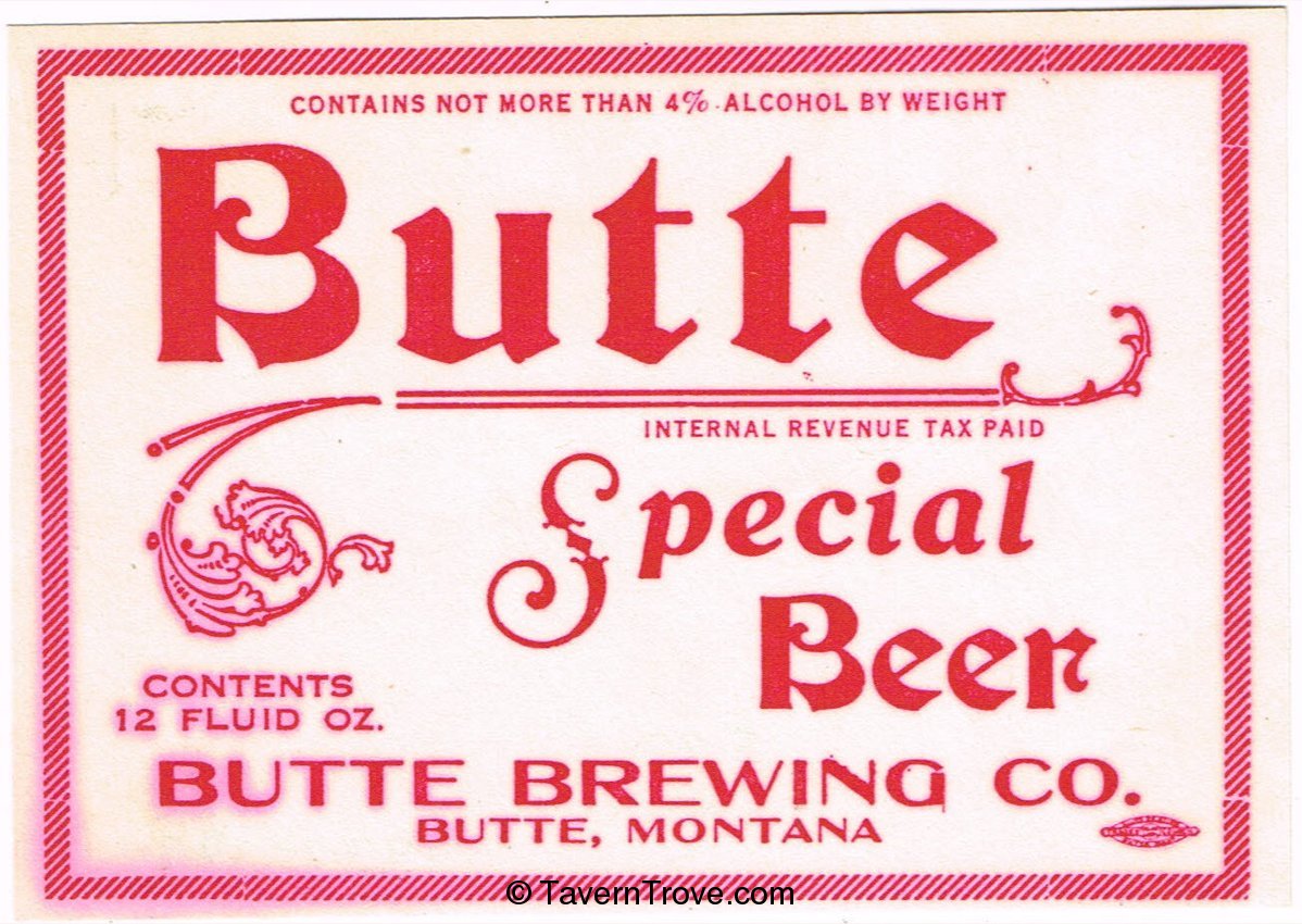 Butte Special Beer