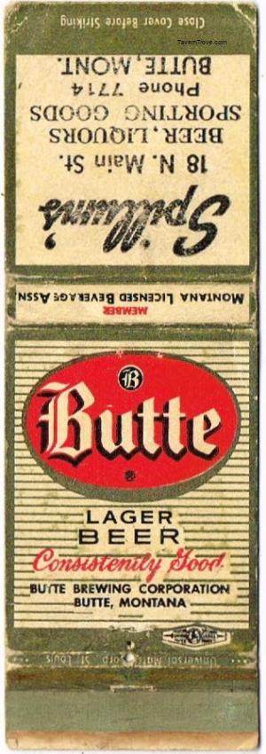 Butte Lager Beer