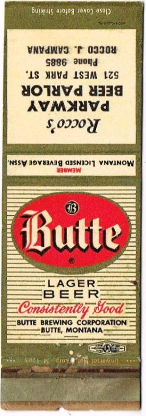 Butte Lager Beer