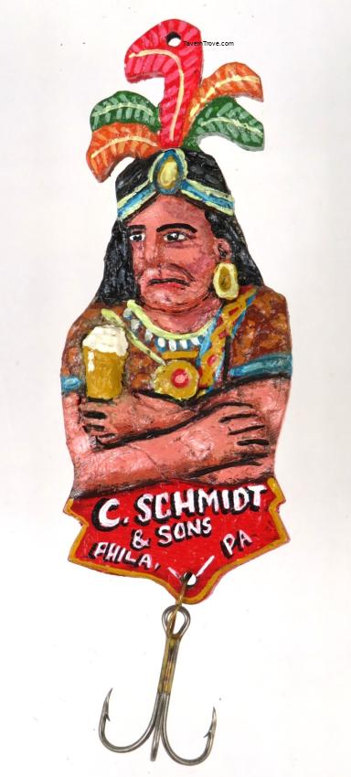 C. Schmidt & Sons Brewery Aztec Indian