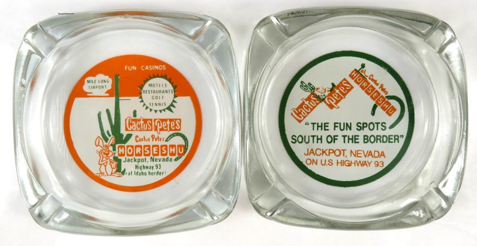 Cactus Pete's Horseshu Jackpot Nevada Lot of Two