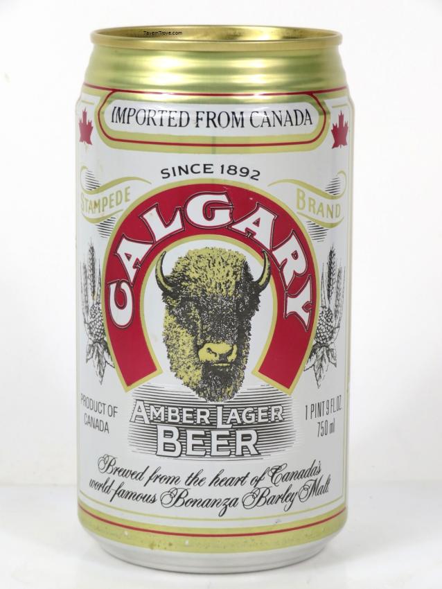 Calgary Amber Lager Beer