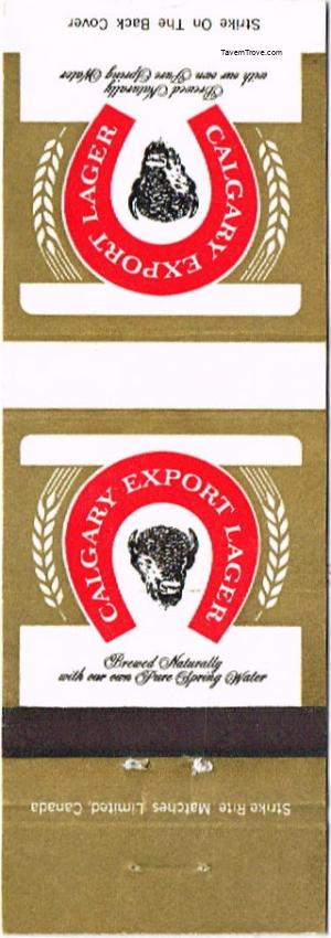 Calgary Export Lager Beer