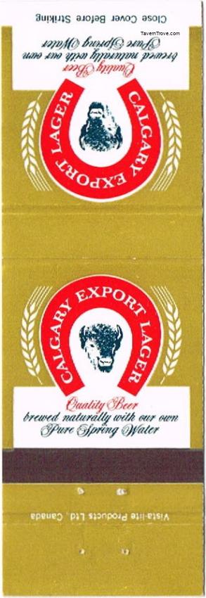 Calgary Export Lager Beer