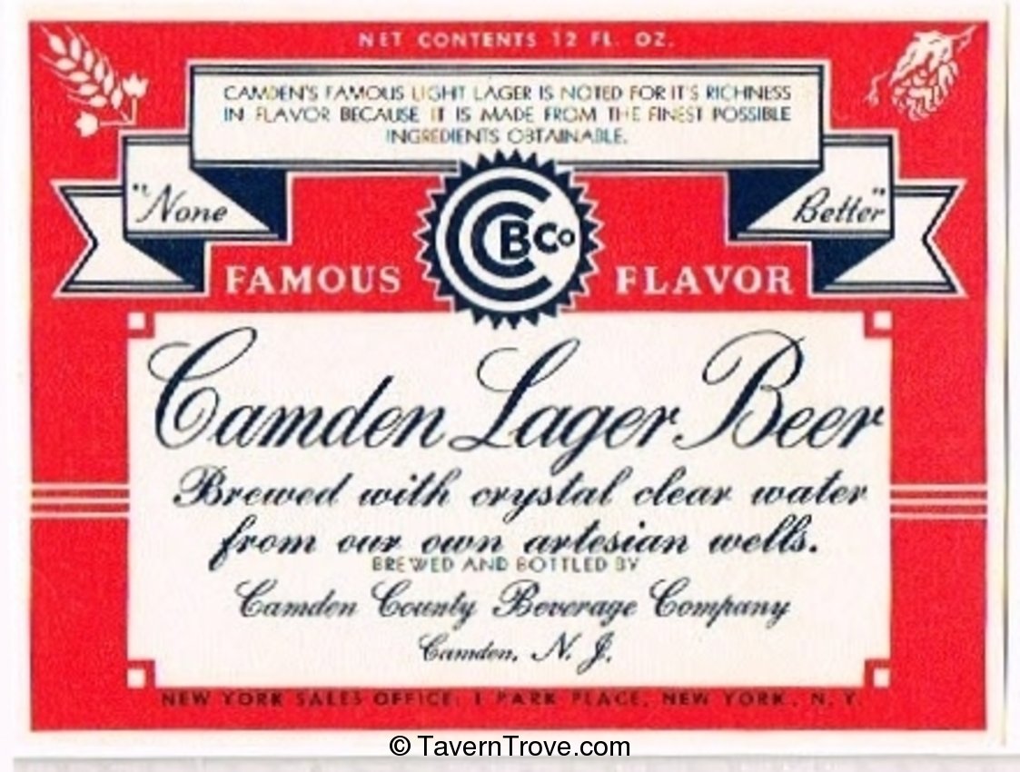 Camden Lager Beer