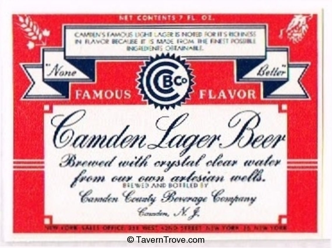 Camden Lager Beer
