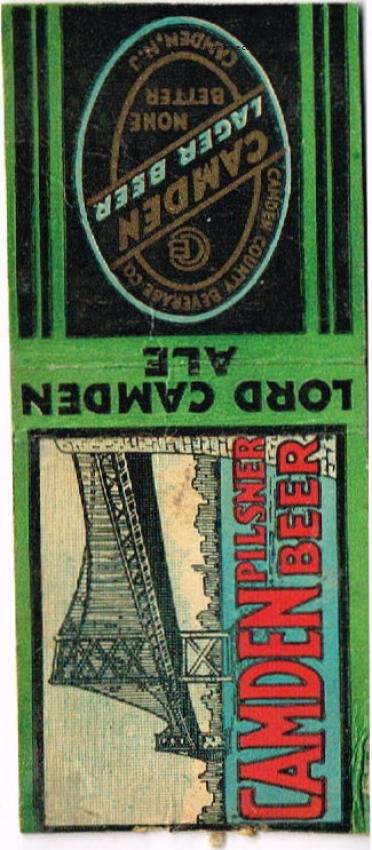 Camden Pilsner Beer/Lord Camden Ale Dupe