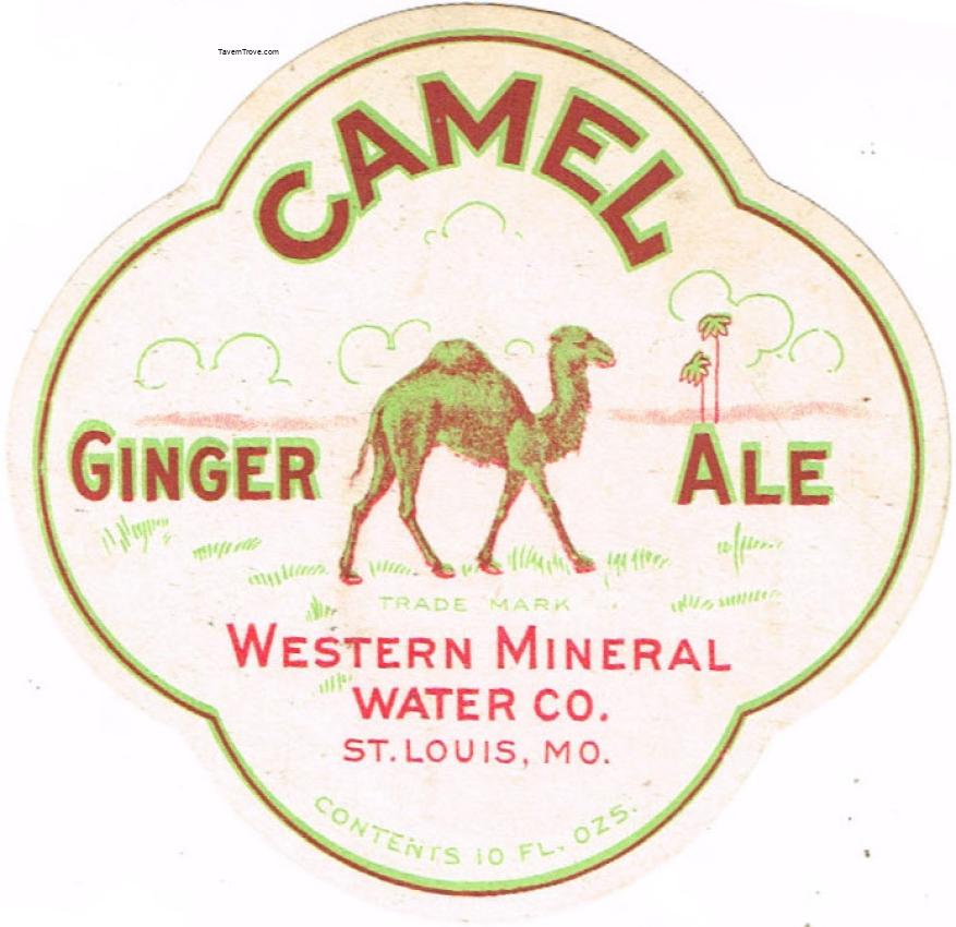 Camel Ginger Ale Western Mineral Water Co St. Louis Missouri